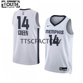 Dres Memphis Grizzlies Danny Green 14 Nike 2022-23 Association Edition Bijela Swingman - Dječji